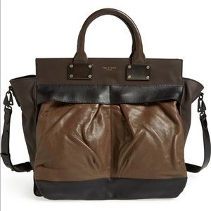Rag and Bone Large Pilot Satchel Brown